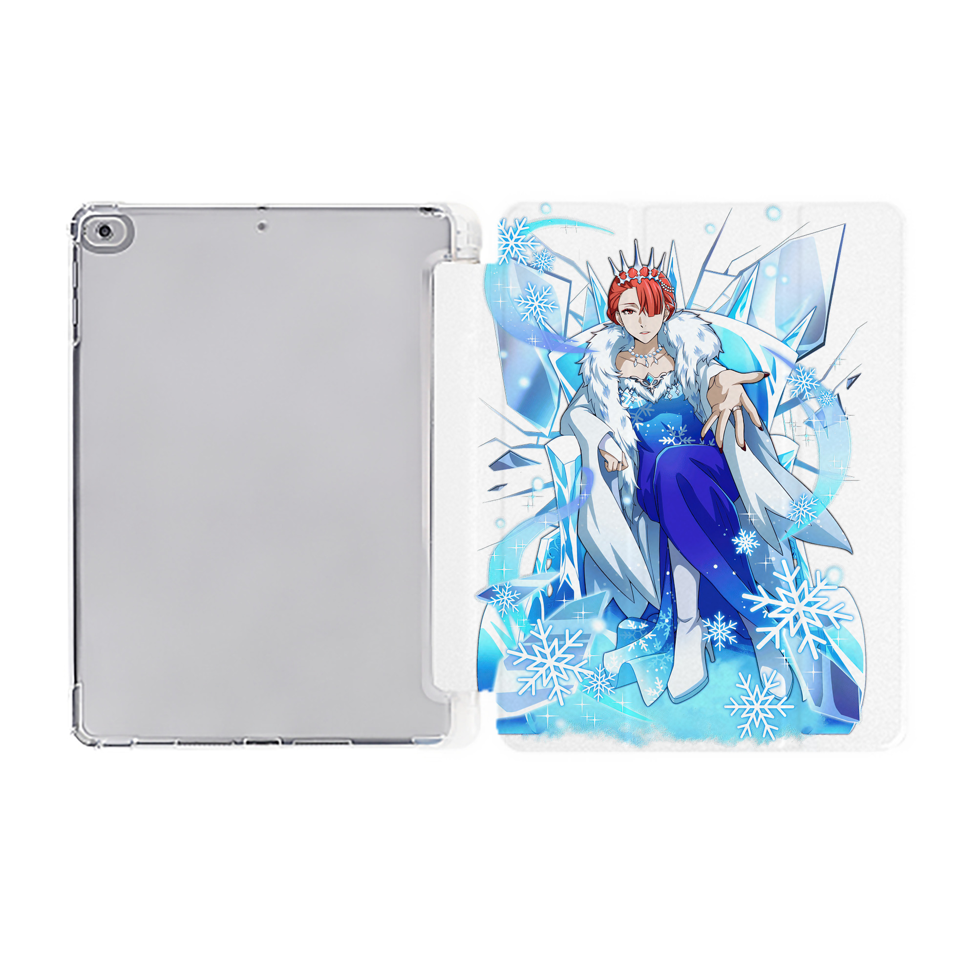 （画像用） 文豪ストレイドッグス Bungo Stray Dogs IPad ケース ペン収納付き 三つ折りスタンド PUレザー×シリコン 対応機種9.5/10.5/10.9インチ
